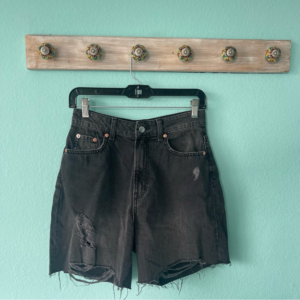 H&M High Waisted Jean Shorts